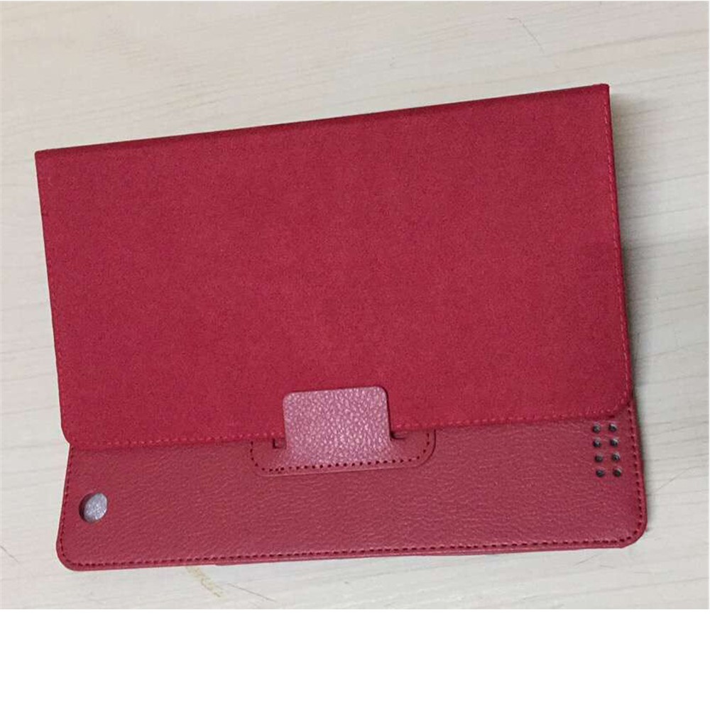 Custodia in Pelle di Folio Per il Nuovo Ipad 3a 2a Quarta Generazione; Rosso-3