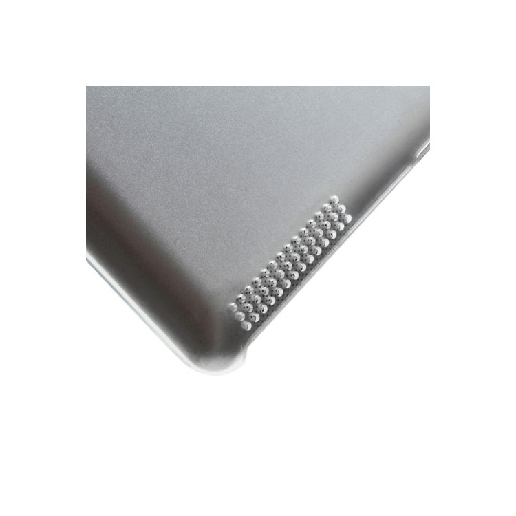 Blue Slim Magnetic Leather Smart Cover Wake/Sleep with Back Hard Plastic Case for iPad 2 / 3 / 4-10