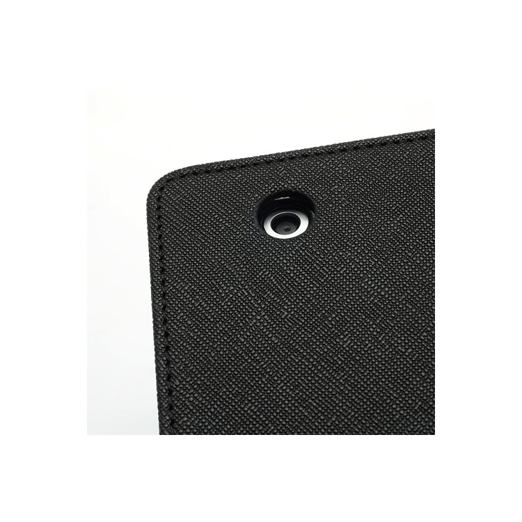 Mercury Goospery Leather Fancy Diary Wallet Flip Case Cover for iPad 2 / 3 / 4 - Black-7