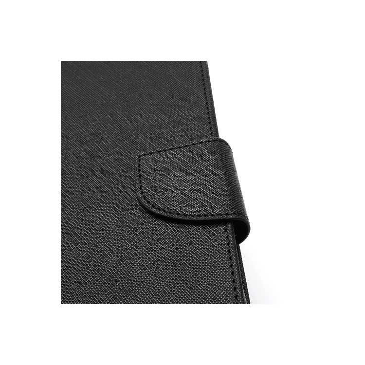 Mercury Goospery Leather Fancy Diary Wallet Flip Case Cover for iPad 2 / 3 / 4 - Black-8