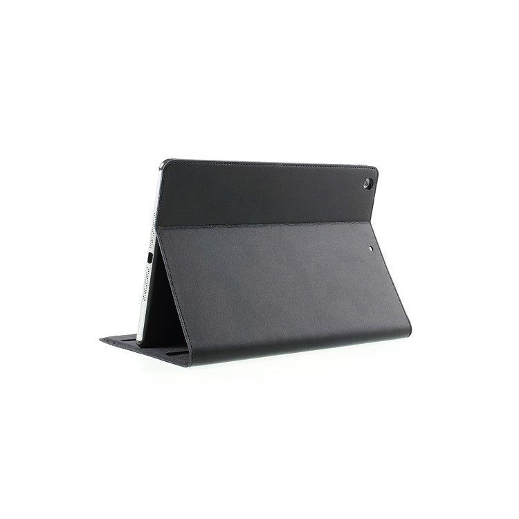 For iPad Air 5 Doormoon Genuine Leather Folio Case Stand-4