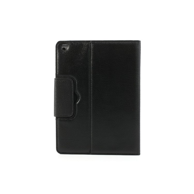 For iPad Air Magnetic Removable Bluetooth 3.0 Keyboard w/ Litchi Leather Stand Case - Black-3