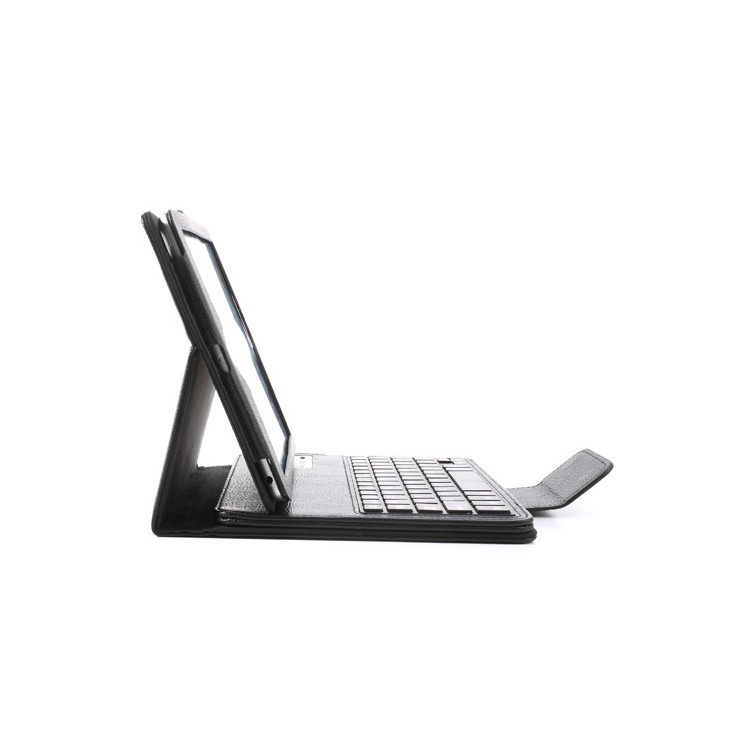 For iPad Air Magnetic Removable Bluetooth 3.0 Keyboard w/ Litchi Leather Stand Case - Black-4