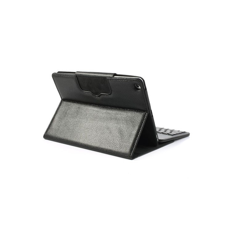 For iPad Air Magnetic Removable Bluetooth 3.0 Keyboard w/ Litchi Leather Stand Case - Black-6