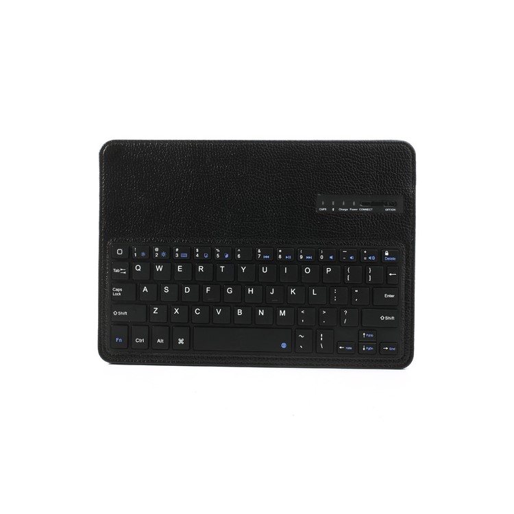For iPad Air Magnetic Removable Bluetooth 3.0 Keyboard w/ Litchi Leather Stand Case - Black-7