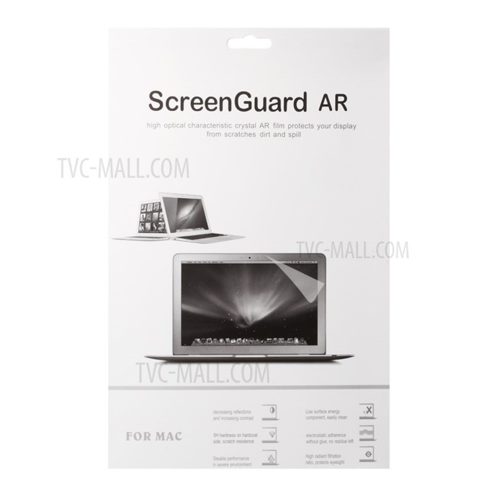 Clear Screen Protector Guard Film Per IPad Air (con Confezione Nera)-2