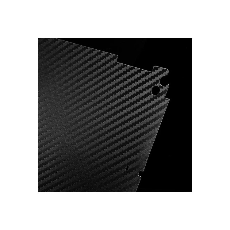 Carbon Fiber Back Cover Sticker Protector Film for iPad Air - Black