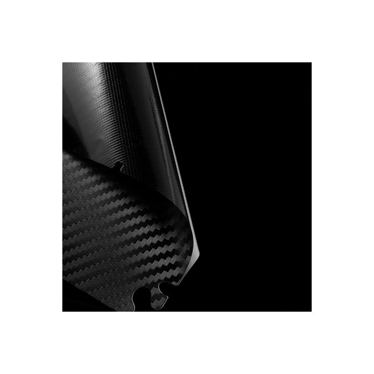 Carbon Fiber Back Cover Sticker Protector Film for iPad Air - Black