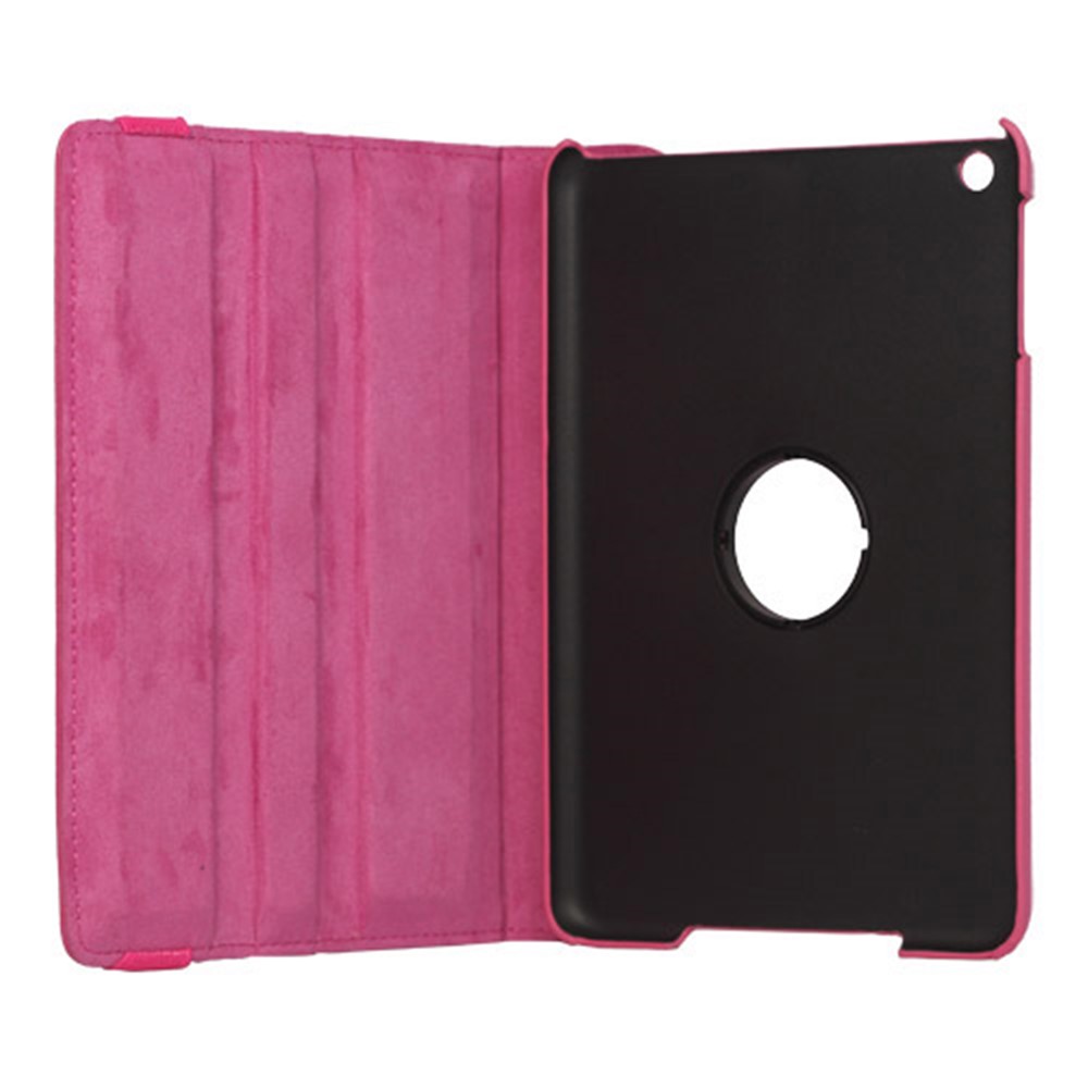 Couverture En Cuir Rotatif À 360 Degrés Pour IPad Mini - Rose-3