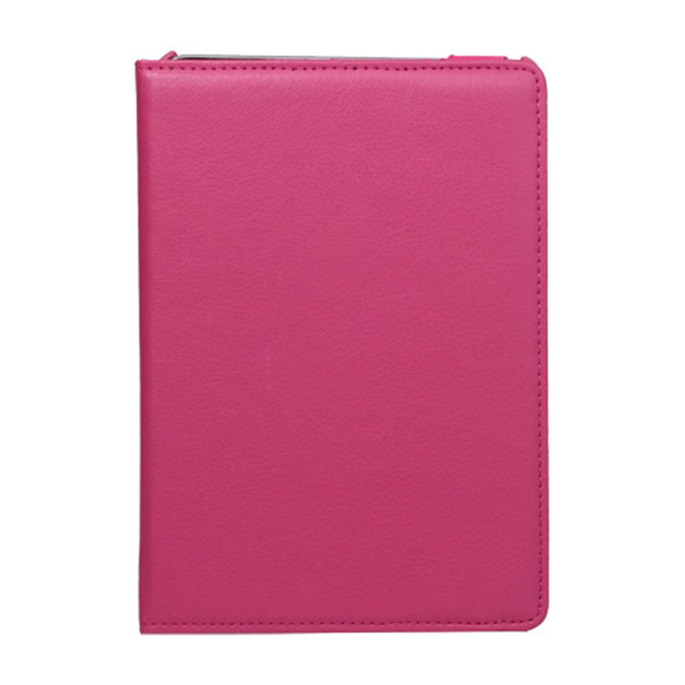 360 Degree Rotary Leather Case Cover for iPad Mini - Rose-4
