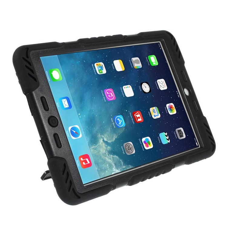 Pepkoo Spider Series Extreme Heavy Duty Case for iPad Mini / iPad Mini 2 - Black-3