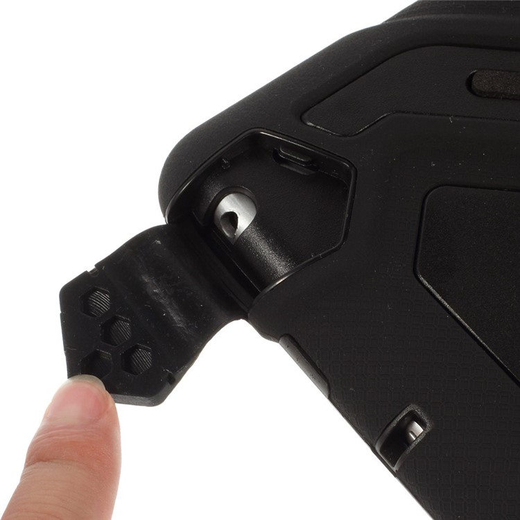 Pepkoo Spider Series Extreme Heavy Duty Case for iPad Mini / iPad Mini 2 - Black-5
