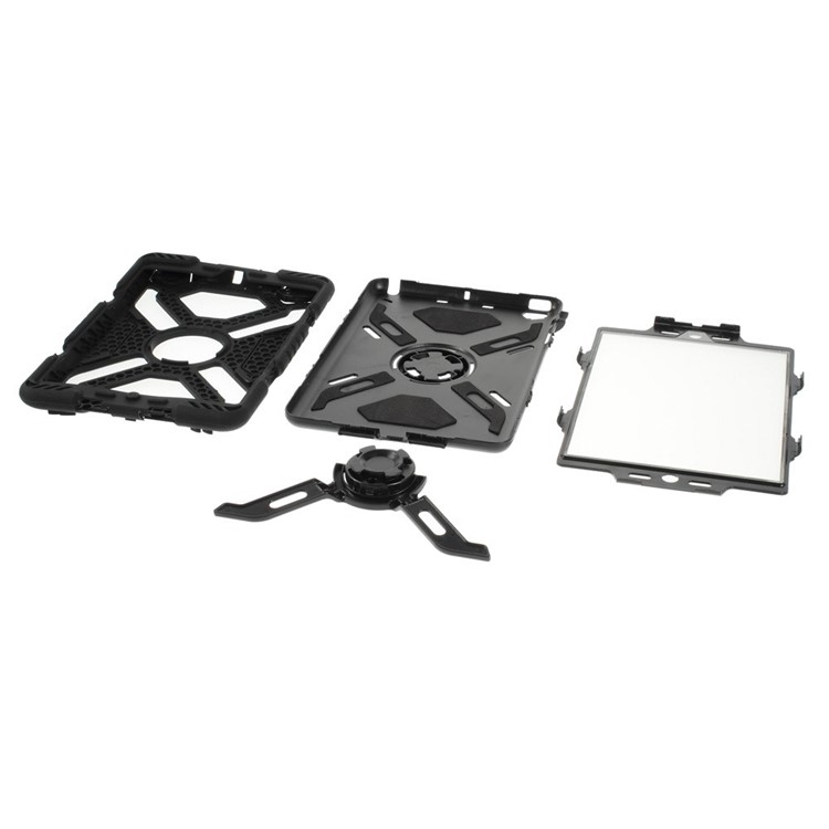 Pepkoo Spider Series Extreme Heavy Duty Case for iPad Mini / iPad Mini 2 - Black-7