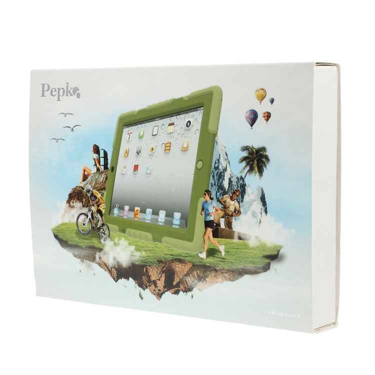 Pepkoo Spider Series Extreme Heavy Duty Case for iPad Mini / iPad Mini 2 - Black-9