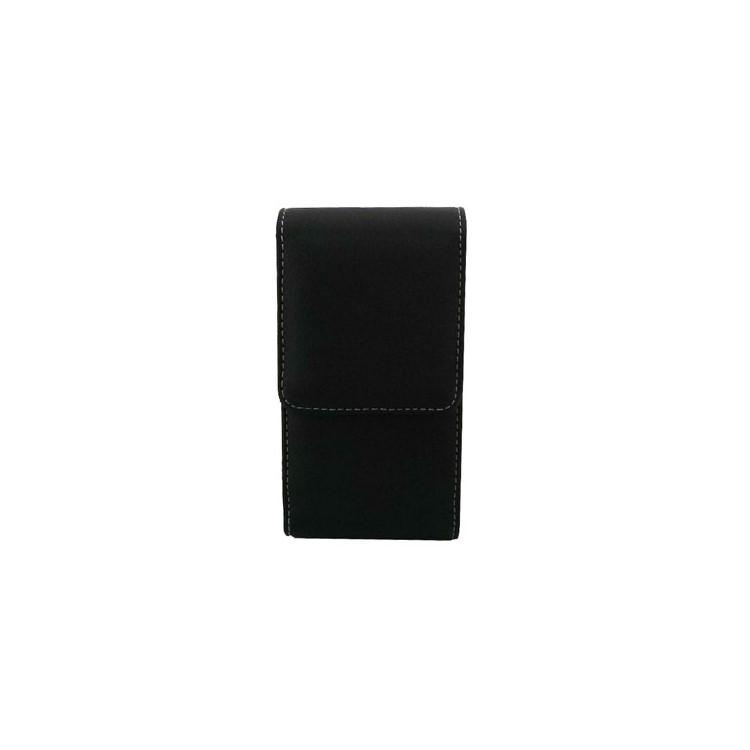 Black LuxeLeather Holster Case for iPhone 4,iPhone 3G,iPhone 3GS,HTC Desire (G7)-2