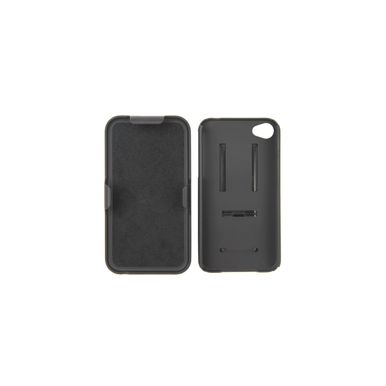 iPhone 4 4S (All Versions) Swivel Belt Clip Holster Plastic Case with Holder-6