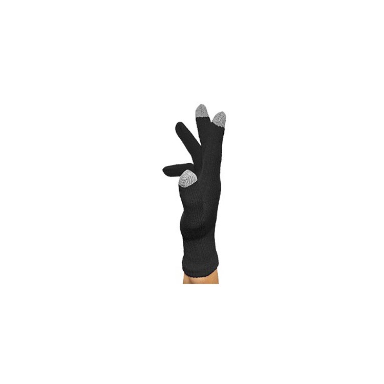 Black Soft Winter Dot Touch Glove for iPhone & iPad & All Static Touch-2