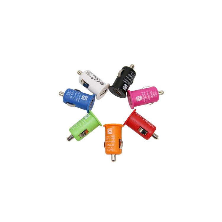Colorful USB Auto Car Charger Adapter for iPod iPhone 4S 4 3GS 3G iPod-4