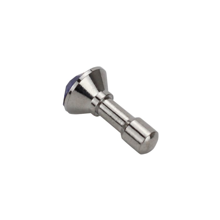 Crystal Earphone Jack Anti-dust Plug Stopper Cap for iPhone 5 4 4S-2