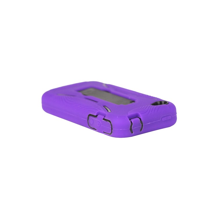 Snap-on Defender Stand Case for iPhone 4 4S - Purple