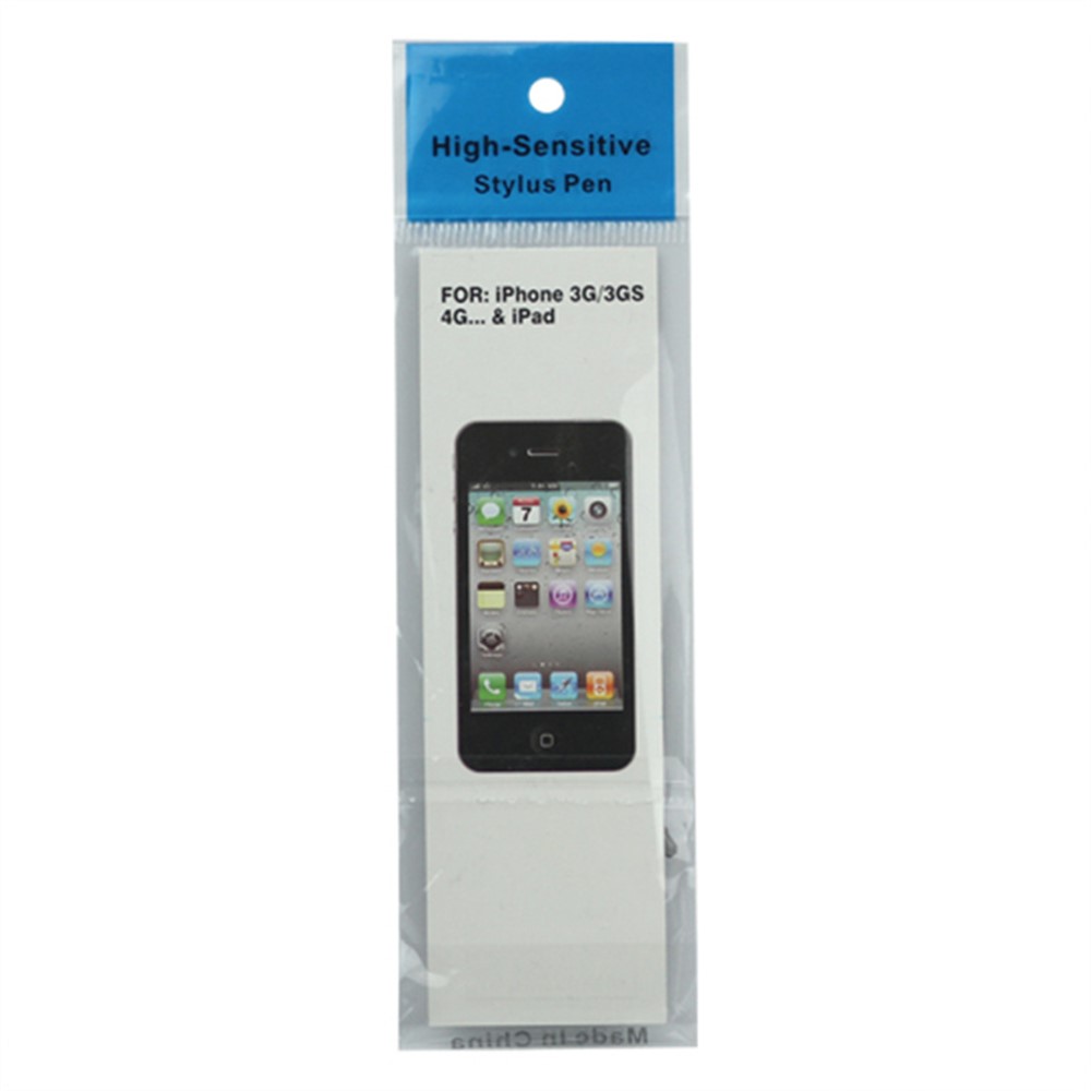 3.5mm Plug Premium Capacitive Stylus Touch Pen for iPhone 4S 4 5 5s 5c / The New iPad / HTC-14