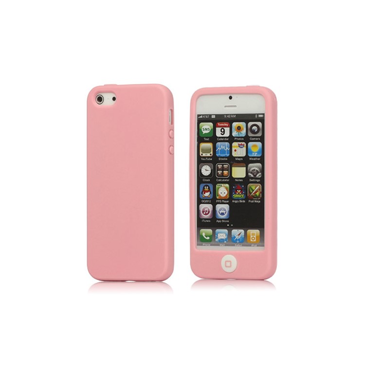Jellybean Home On Silicone Cover Case For Iphone 5 Pink Tvc Jellybean Home On Silicone Cover Case For Iphone 5 Pink 1