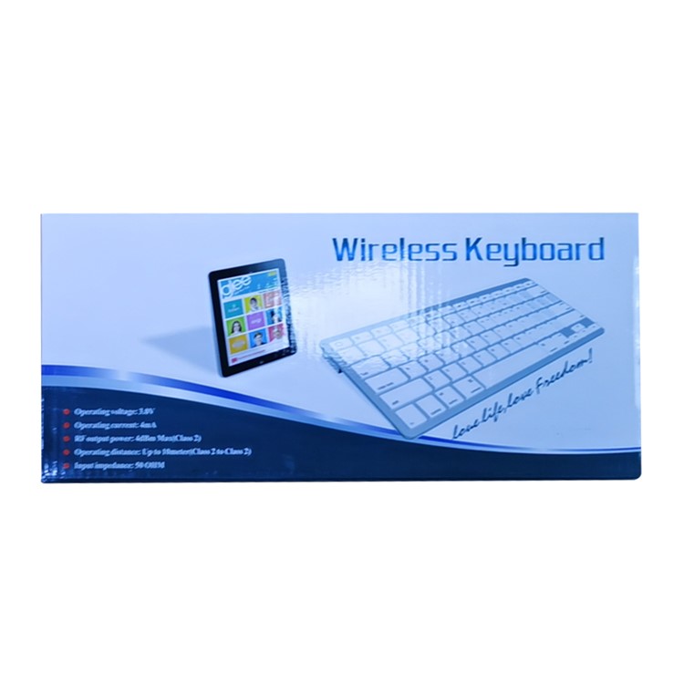 Universal Bluetooth Wireless Keyboard for Mac Windows Android PC Tablet Smart Phone iPad-8