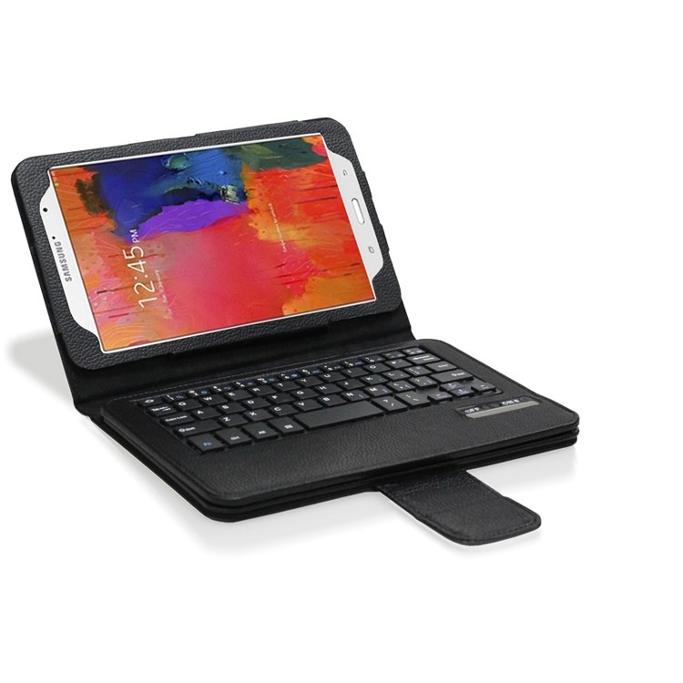 Detachable Bluetooth Keyboard Leather Case Stand for Samsung Galaxy Tab Pro 8.4 T320 T321 T325-1
