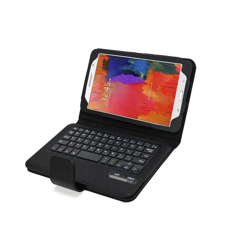 Detachable Bluetooth Keyboard Leather Case Stand for Samsung Galaxy Tab Pro 8.4 T320 T321 T325-6