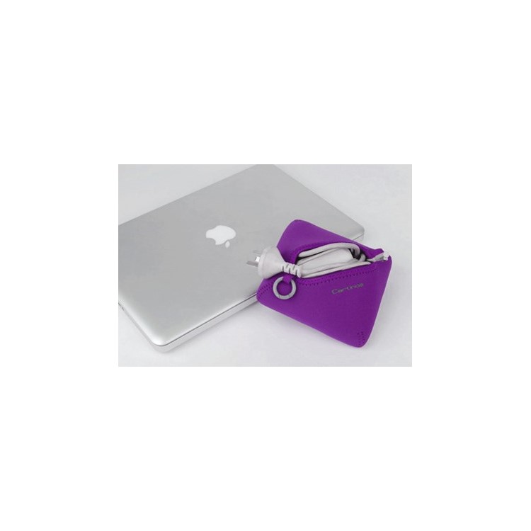 Purple Cartinoe Breath Series Zipper Nylon Notebook Bag Pouch for MacBook Pro 15.4 inch, Size: 36 x 27cm-9