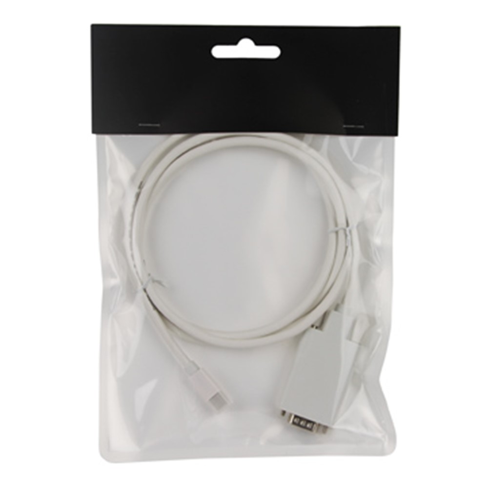 New Thunderbolt Port to VGA Adapter Cable for Apple MacBook,Length:1.8m(6FT)-4