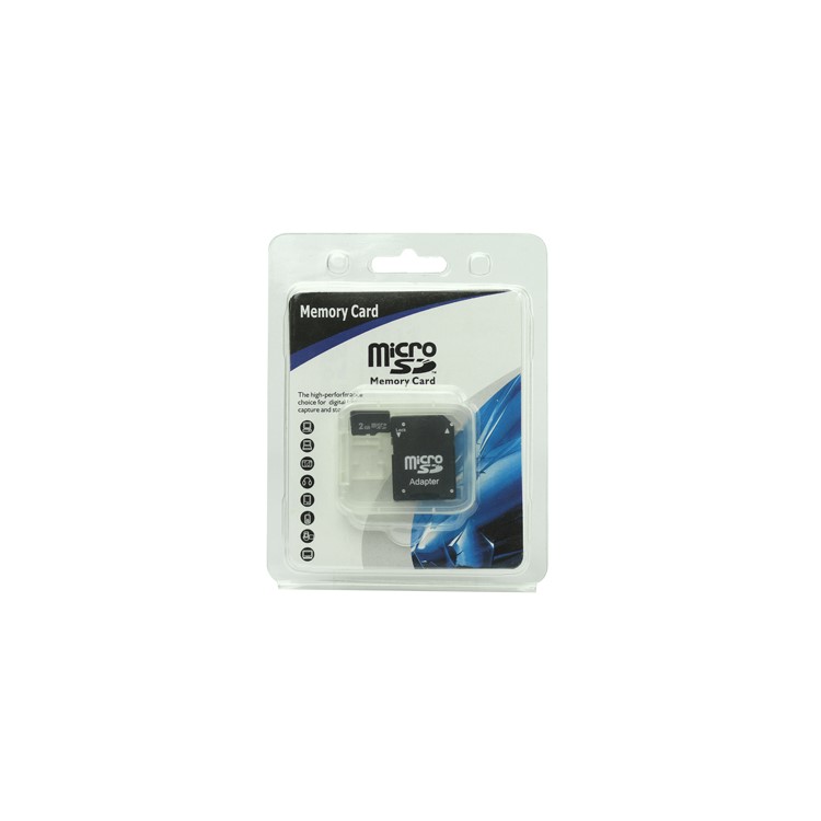 2GB MicroSD TF Flash Memory Card with SD Adapter-4