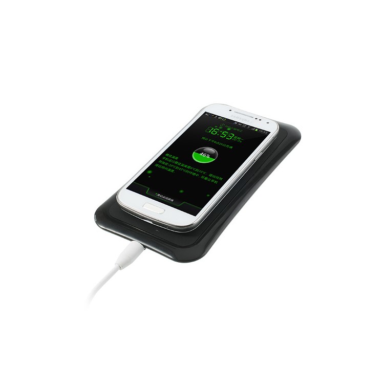 Itian K8 Qi Wireless Charger Transmitter Pad for Nokia 920/ LG Nexus 4/ iPhone 5/ Samsung N7100 - Black-1