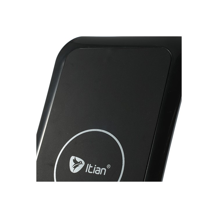 Itian K8 Qi Wireless Charger Transmitter Pad for Nokia 920/ LG Nexus 4/ iPhone 5/ Samsung N7100 - Black-5