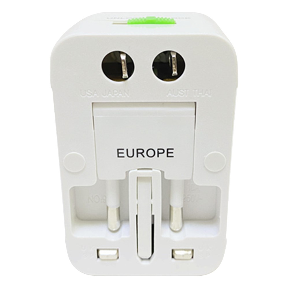 Enultal EU US UK AU Travel AC Power Adapter Plug