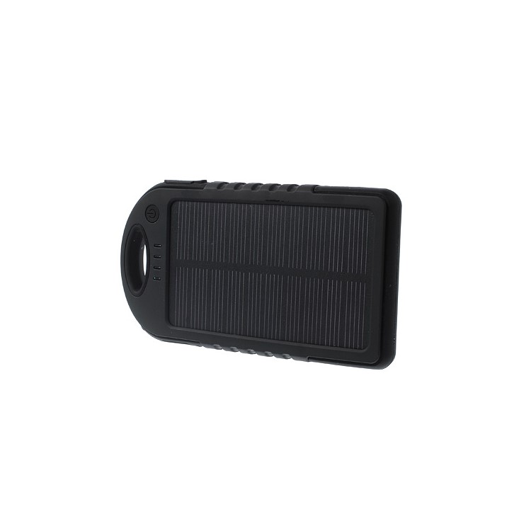 YD-T011 5000mAh Solar Power Bank for iPhone iPod Samsung Sony etc - Black-5