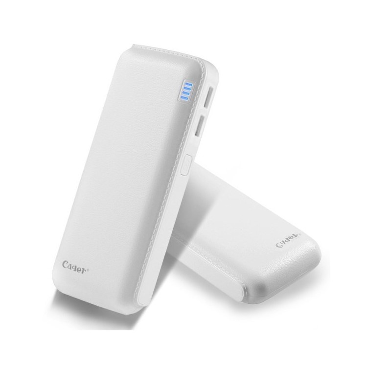 Cager B16 12000mAh Leather Texture Dual-USB Backup Battery Power Bank for iPhone iPad Samsung - White, iPad Air 2
Cager B16 12000mAh Leather Texture Dual-USB Backup Battery Power Bank for iPhone iPad Samsung - White, iPad Air 2