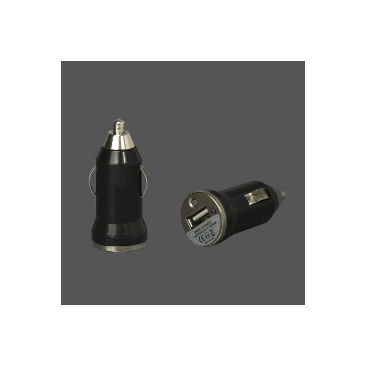 5V-1A Universal USB Car Socket Charger for iPhone 4 4S 3G 3GS iPod Samsung HTC etc - Black-1