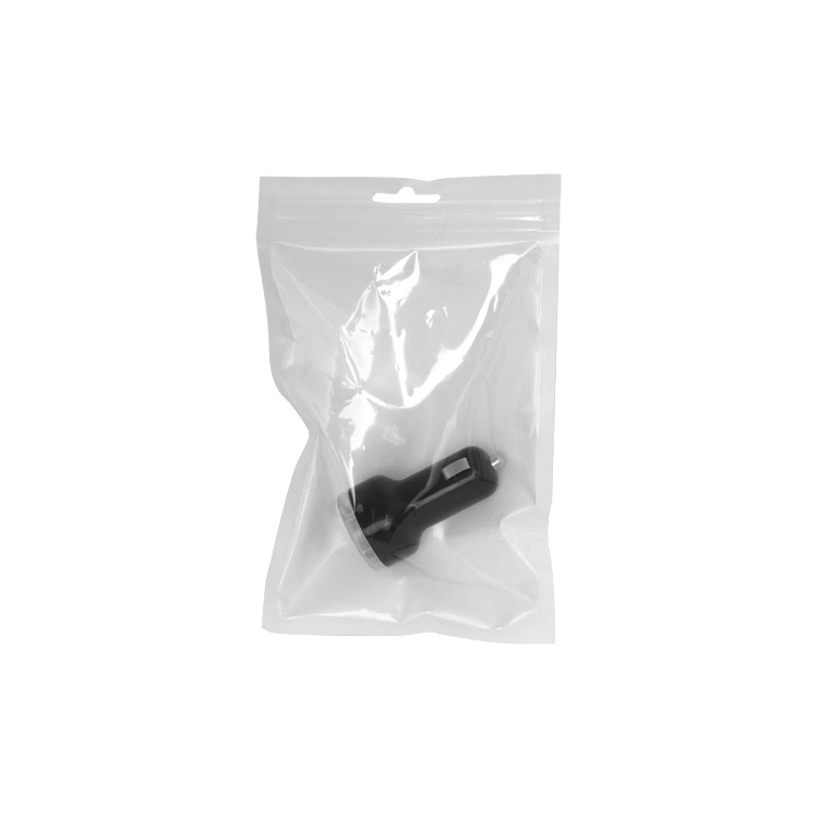 Dual USB Car Charger Adapter for iPad iPhone Samsung Galaxy Tab 2.1A - Black-3