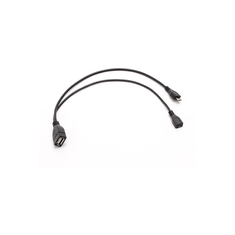 Micro USB Male / Female to USB Female OTG Host Adapter Cable for Samsung Sony-1
