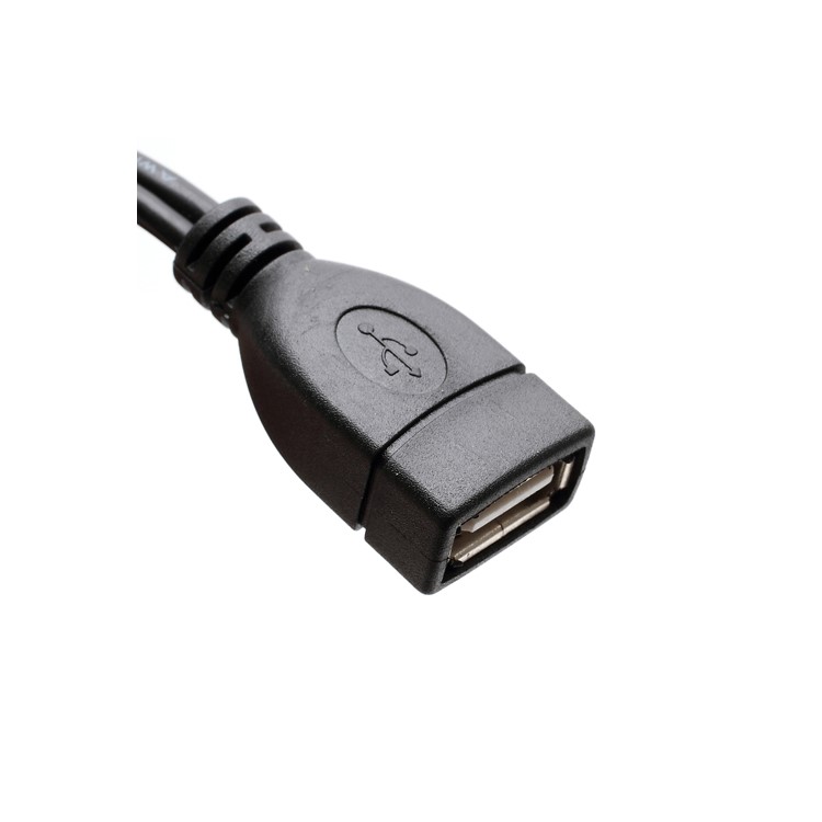 Micro USB Male / Female to USB Female OTG Host Adapter Cable for Samsung Sony-2