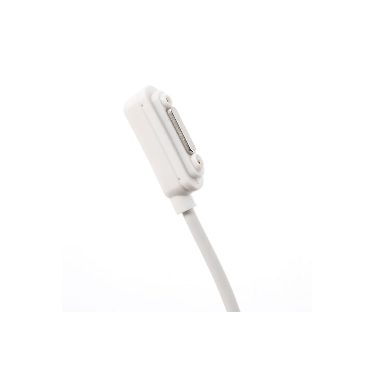 White Magnetic USB Charging Cable for Sony Xperia Z1 C6903 / Z1 Compact D5503 / Z2 D6502 / Z Ultra C6806-2