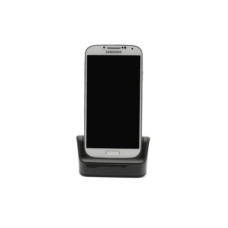 Dual USB Cradle Dock Charger with Battery Slot for Samsung Galaxy S IV S4 i9500 i9502 i9505-4