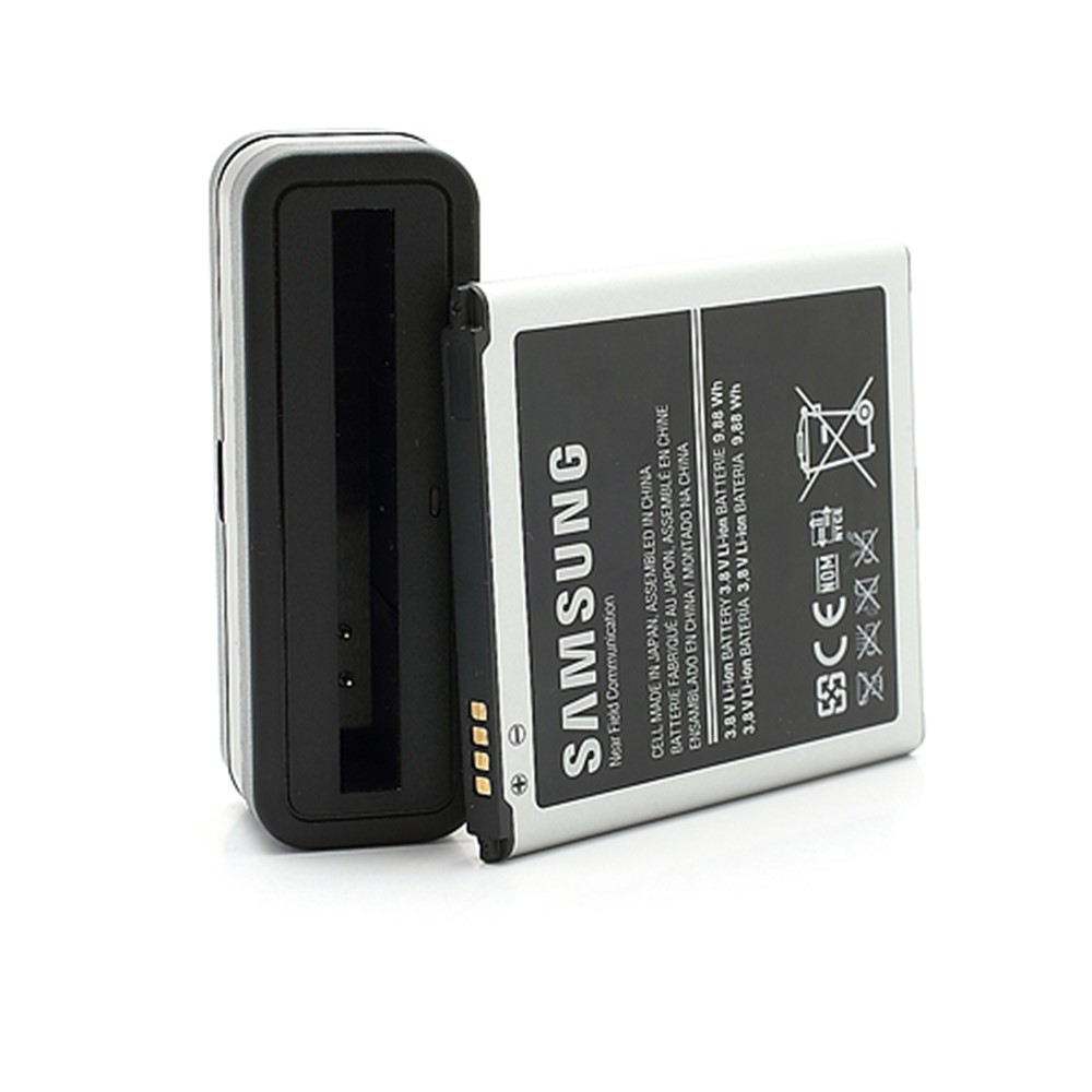 Chargeur de Batterie USB Portable Dock de Berceau de Bureau Pour Samsung Galaxy S IV S4 I9500 I9502 I9505-3