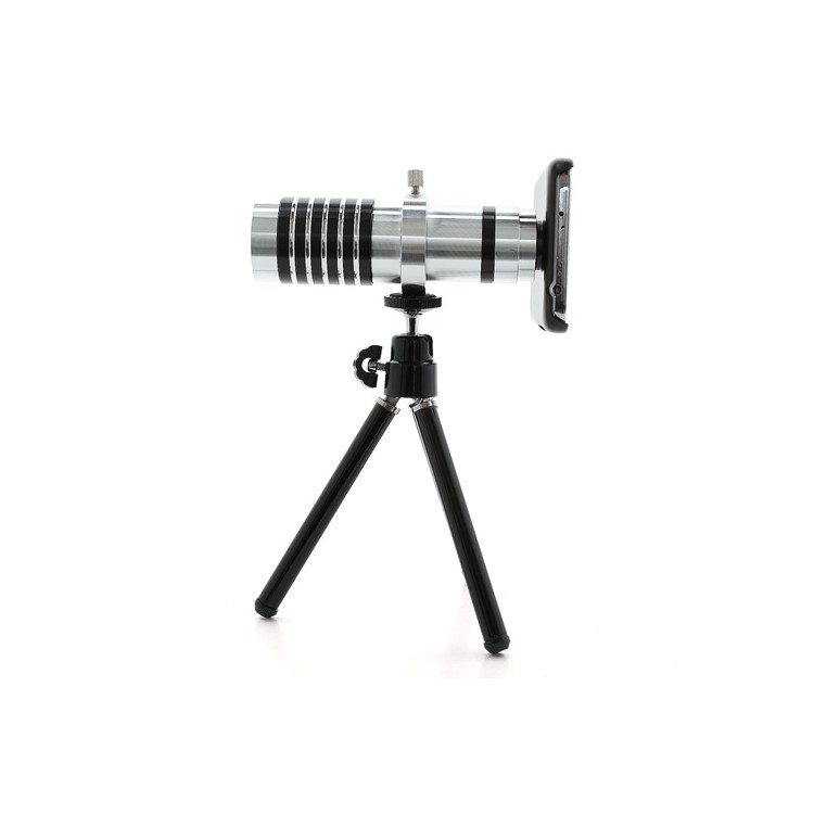 14x Zoom Telephoto Camera Lens + Tripod + Plastic Case for Samsung Galaxy S4 i9500 i9505 I9502