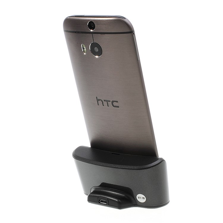 Black Data Sync Charging Dock Cradle Stand for HTC One M8-2