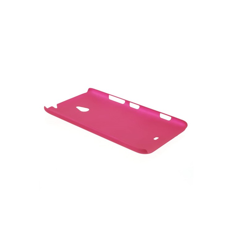 For Nokia Lumia 1320 RM-994 RM-995 RM-996 Rubber Coating PC Hard Shell - Rose-3