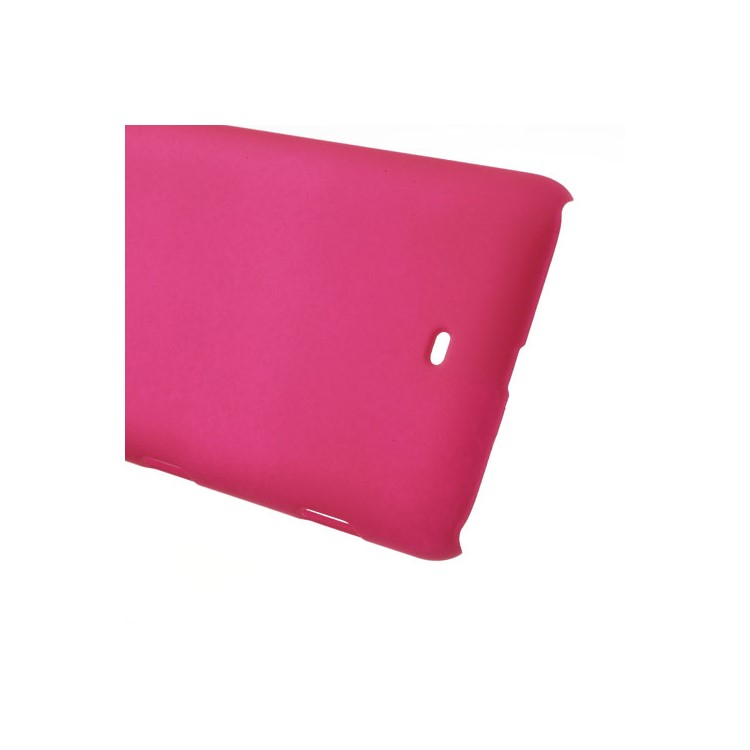 For Nokia Lumia 1320 RM-994 RM-995 RM-996 Rubber Coating PC Hard Shell - Rose-5