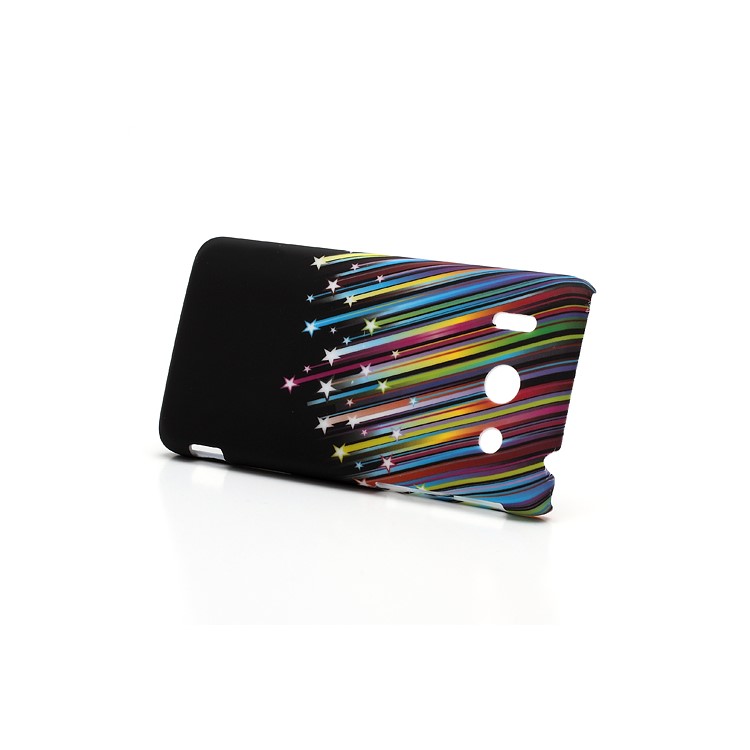 Colorized Meteor Rubberized Hard Phone Case for Huawei Ascend G510 U8951D