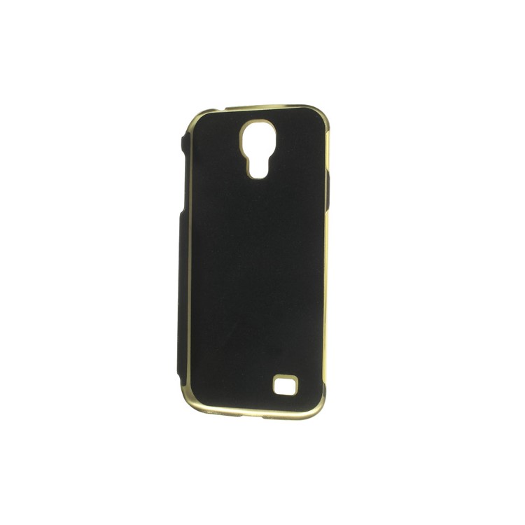 Gold Durable Brushed & Electroplated Metal Hard Cover for Samsung Galaxy S IV I9500-4